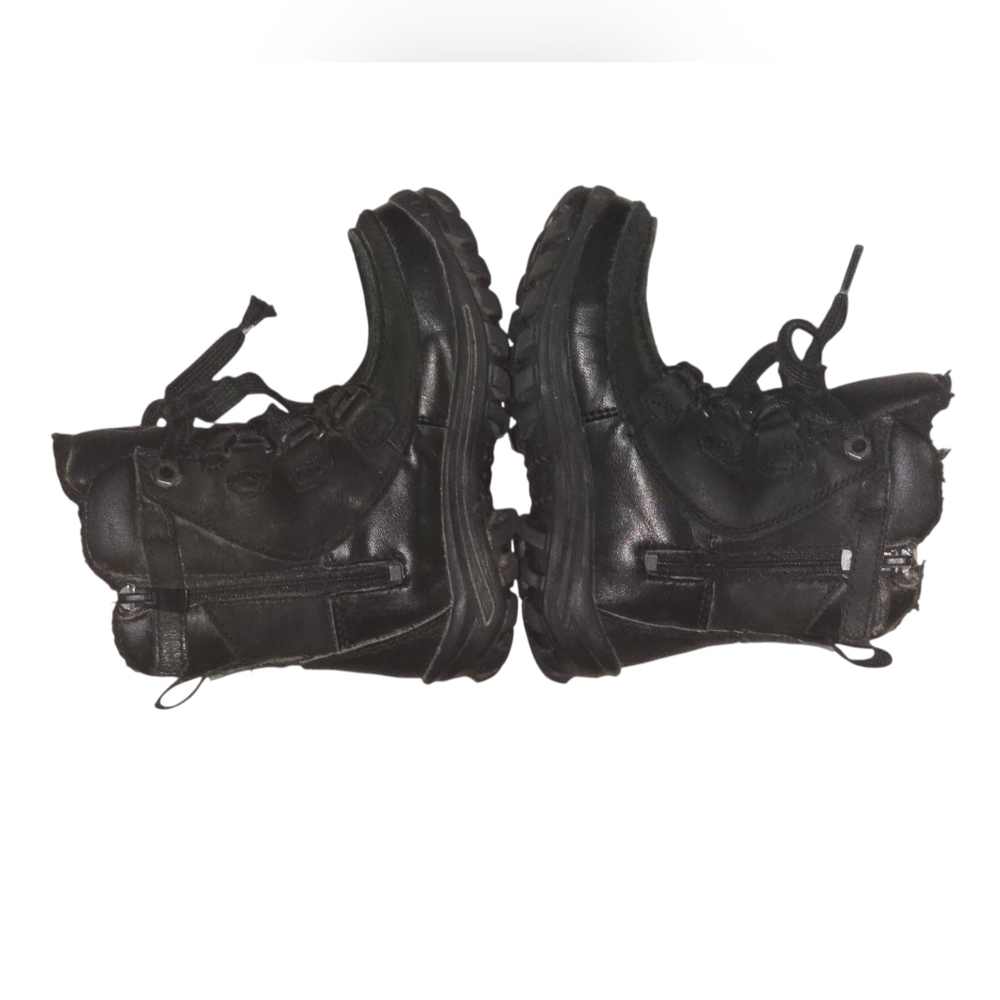 Timberland Kids Toddler 9.5 Black Side Zip Up Winter Boots Unisex — image 5 of 8